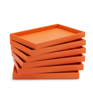 FANXI New Arrival Accept Custom PU Leather MDF Jewelry <strong>Display</strong> <strong>Tray</strong> Necklace <strong>Rings</strong> <strong>Display</strong> <strong>Trays</strong> for Jewelry showcase - Product Image 1