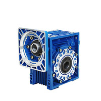 NMRV 30/40/50/63/75/90/110/130 roda gigi logam peredam kecepatan roda gigi untuk Motor Stepper cocok untuk industri