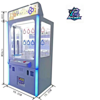Machine de jeu d'arcade Key Master à monnayeur, avec système de récompense par trou de serrure à bouton-poussoir, pour centre commercial