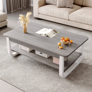 Mesa de centro cuadrada pequeña creativa moderna para sala de estar para apartamentos pequeños, mesa auxiliar de sofá o mesa de té - Product Image 1