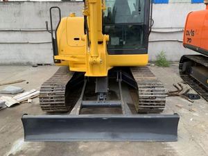Excavatrice sur chenilles d'occasion certifiée CE EMC, 5 tonnes, mini-excavatrice Komatsu d'occasion, excavatrice PC55, moteur Komatsu - Product Image 5