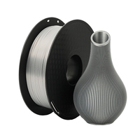Filament d'imprimante 3D PLA soyeux de haute qualité 1,75 mm 1 kg, compatibilité étendue pour Bambu X1 P1P