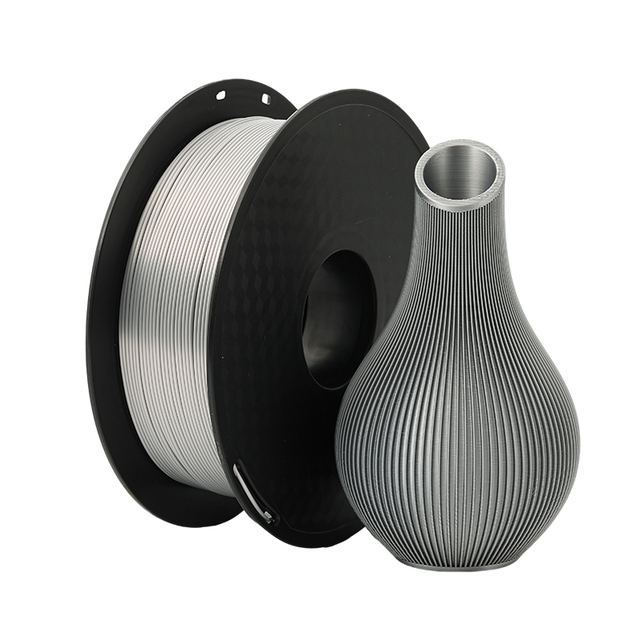 High Quality PLA Silk 3D Printer Filament 1.75mm 1kg Wide Compatibility for Bambu X1 P1P