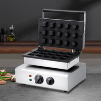 Machine à Mini Tartelettes aux Œufs Antiadhésive Ronde 15 Pièces pour la Crème Glacée et l'Utilisation en Cuisine