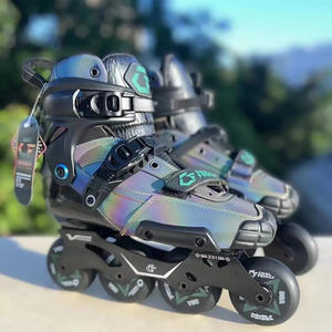 รองเท้าสเก็ตอินไลน์คาร์บอนไฟเบอร์รุ่นใหม่ HXJ สำหรับผู้ชายและผู้หญิง - Product Image 5