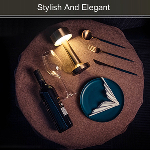 LED Table <b>Light</b> 3 Color Retro Coffee Table Lamp Touch Bar Desktop Decorative Lamp <b>Sensor</b> Rechargeable Night <b>Light</b> For Bedroom - Product Image 5