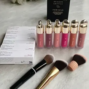 Rubor Líquido Mate Aterciopelado de Larga Duración 7.5ml, Tinte Natural para Mejillas, Crema de Rubor, Maquillaje con Pigmento Naranja Melocotón - Product Image 2