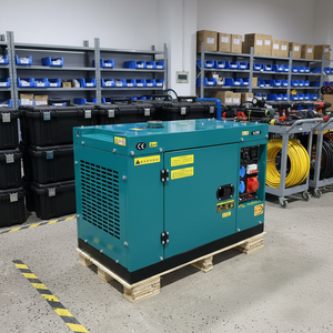 無声電気ディーゼル発電機5KW 10KW 220V定格電圧60HZ周波数ポータブル三相ブラシレス2KW - Product Image 6