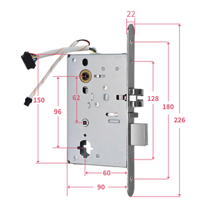 אינטליגנטי בטוח Keyless אלקטרוני דיגיטלי rfid כרטיס דלת מנעול חכם מלון מנעול דלת מערכת עם תוכנה - Product Image 6