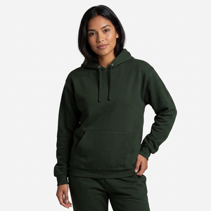 Sudadera con Capucha de Alta Calidad, Ecológica, Transpirable, de Poliéster/Algodón, Ligera, Otoñal, Lisa, con Cordón Ajustable, Personalizable - Product Image 1