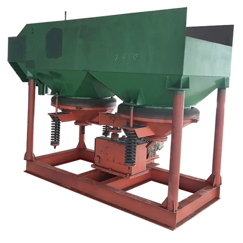 Gravity Concentrator Jigging Machine Ore Jig Separator for Gold, Diamond, Barite, Tin, Chrome, Coltan, Manganese Process Plant