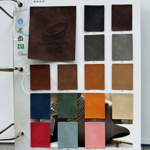 หนังเทียมแบบไวต่อแรงกด หนัง <span class=keywords><strong>PU</strong></span> เปลี่ยนสีตามอุณหภูมิ หนังเทอร์โม <span class=keywords><strong>PU</strong></span> สำหรับกระเป๋า สมุดโน้ต ปกสมุดบันทึก - Product Image 1