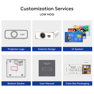 Proiettore OEM ATV Certificato Google <span class=keywords><strong>Full</strong></span> <span class=keywords><strong>HD</strong></span> Ottica Diretta 1200 ANSI Lumen Alta Qualità 4K LED Proiettore Portatile Android <span class=keywords><strong>TV</strong></span> - Product Image 6