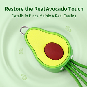 CWC Avocado Design Multi 4 in 1 USB Charger Cord <strong>Micro</strong> USB Type C 4 in 1 Charging Cable - Product Image 3