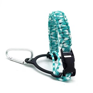 حامل زجاجات واسع الفوهة بحزام يدوي وحبل ملون - Product Image 6