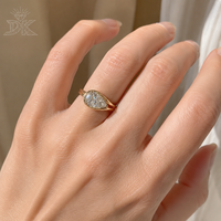 DK 2CT Birnenschliff VVS Labor-Diamantring 18K Gold IGI-zertifiziert für Hochzeiten und Geschenke – Direkt vom Hersteller – Schlichtheit & Luxus