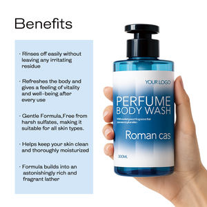 Personalizado 300ml limpieza profunda jazmín Floral afrutado vainilla perfumado cuerpo lavado relajante refrescante hidratante espuma <span class=keywords><strong>Gel</strong></span> <span class=keywords><strong>de</strong></span> <span class=keywords><strong>Ducha</strong></span> - Product Image 6