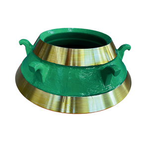 Alto manganês côncavo e manto conjunto para trituradores Cone compatível com para Metso HP/GP e para Sandvik H/CH série - Product Image 2