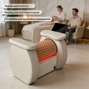 Silla de Masaje con Rodillos Totalmente Automática, Relajación Muscular Profunda, Drenaje Linfático, Máquina Moldeadora Corporal para Gimnasio y Uso Doméstico - Product Image 4