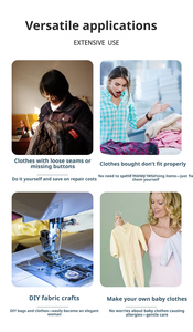 Máquina <span class=keywords><strong>de</strong></span> Coser Mecánica Multifuncional con Puntada Reversible y Función <span class=keywords><strong>de</strong></span> <span class=keywords><strong>Ojal</strong></span> - Product Image 2