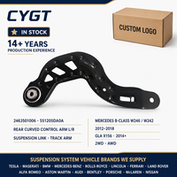 2463501006 551205DA0A Bras de suspension arrière incurvé Gauche/Droite pour Mercedes Classe B W246/242 12-18 GLA X156 14+ 2WD AWD pour Mercedes-Benz