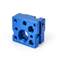 Pièces en aluminium CNC de précision, composants en alliage anodisé pour robots et machines d'automatisation