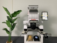 Machine à Broder YUNFU à Usage Domestique, Monotête avec 15 Aiguilles, Vitesse Maximale 1200 Tr/Min
