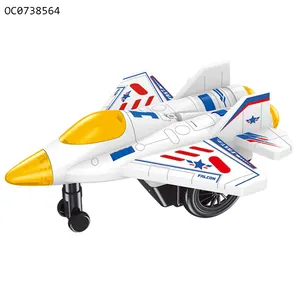 Brinquedo de avião elétrico infantil, brinquedo de plástico para crianças b/o