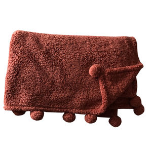 Manta de Sherpa de microfibra hecha a mano de <span class=keywords><strong>España</strong></span>, manta mora para invierno ponderada - Product Image 3