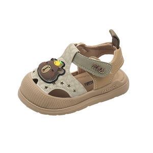 <span class=keywords><strong>Sandalias</strong></span> de Verano para Niños Pequeños, con Punta Cerrada, Anti-Patadas, Zapatos de Playa para Bebés de 0 a 3 Años - Product Image 1