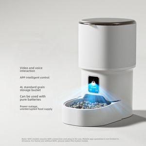 Thông Minh Wifi Tự Động Mèo Thực Phẩm Trung Chuyển Máy Ảnh Di Động Điều Khiển Từ Xa Pet Trung Chuyển Video Điều Khiển Từ Xa Thông Minh Trung Chuyển - Product Image 6