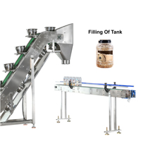 Ligne d'emballage de granulés avec peseuse multi-têtes pour sachets préformés, bouteilles, noix, snacks, noix de cajou, flocons d'avoine – Machine d'emballage et de pesage automatique