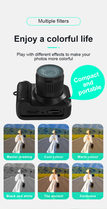 Mini caméra de poche 1,3 pouce HD 1080P, caméra rechargeable X5 avec porte-clés en métal pour cadeaux et prix d'activités - Product Image 6