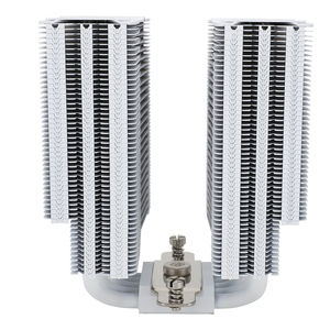 พัดลมระบายความร้อนซีพียู Thermalright FC140 สีขาว ความสูง 158 มม. แบบทาวเวอร์คู่สีขาวทั้งหมด ฮีทไปป์ 5x8 มม. 6.6W AM4 Frost Commander 140 สีขาว - Product Image 3