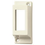 Copertura a muro avorio 1M P45mm 3.2x7.8x4cm per interruttori a parete - Product Image 1
