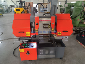 Nouvelle arrivée Scie à ruban horizontale à double colonne CNC GH4228 Scie à ruban Machines de découpe - Product Image 3