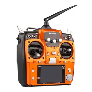 RadioLink AT10II (AT10 V2) 2.4G 12CH เครื่องส่งสัญญาณพร้อมตัวรับสัญญาณ R12DS และโมดูล PRM-01