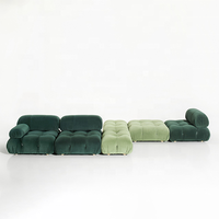 Módulo modular de material de tela para sala de estar, conjunto de sofás de nuevo diseño de moda
