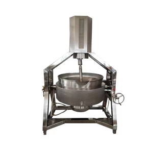 Industrial Cooking Pot Caramel Syrup Jam Cooker Sauce Cooking Machine Gummy Mixing <strong>Kettle</strong> Boiling Industrial Cooker with Mixer - Product Image 2