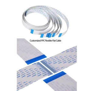 <span class=keywords><strong>2</strong></span>-50 Pins Dây <span class=keywords><strong>FFC</strong></span> Loạt 0.5 1.0 1.25Mm Pitch FPC Ribbon Phẳng Cáp Tùy Chỉnh Dây Khai Thác Cho Máy In - Product Image 6