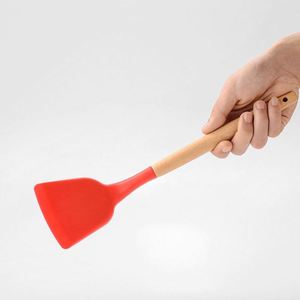 SIlicone Kitchenware Sets Manufacturers Cooking Tools 12 Pcs De Cozinh Reusable <b>Kitchen</b> Spatula Utensil Set with Storage Rack - Product Image 5