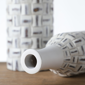 Vaso bianco alto <span class=keywords><strong>in</strong></span> stile europeo arte Floreros artigianato ornamenti <span class=keywords><strong>vasi</strong></span> <span class=keywords><strong>in</strong></span> <span class=keywords><strong>resina</strong></span> per il matrimonio - Product Image 6