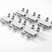 Chaise de bureau moderne en maille avec structure en acier inoxydable et matériau en PVC, design confortable pour usage professionnel