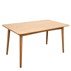 Mesa de Comedor de Madera Maciza de Roble de Hebei <span class=keywords><strong>Mingshuai</strong></span>, Mesa Rectangular de Diseño Creativo, Económica y Sencilla - Product Image 1