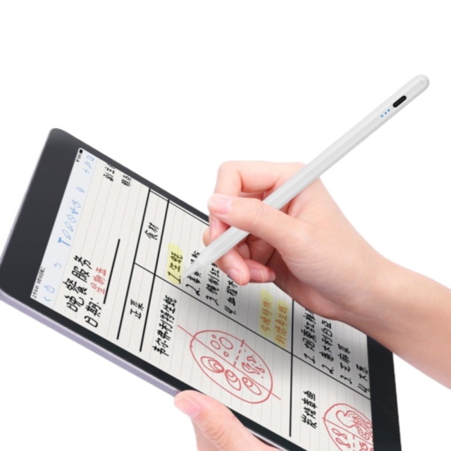 Active Stylus Pen Magnetic Adsorption Rechargeable Fine Tip High Sensitivity Touchscreen Capacitive Pencil Compatible Tablet