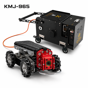 Robot d'inspection de tunnels métalliques KMJ-965, caméra CCTV IP68, chenillard 110V/220V pour l'inspection des mines et des passages souterrains - Product Image 4