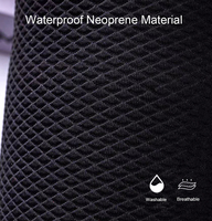 Sac isotherme en néoprène imperméable personnalisé pour biberon ou bouteille de vin, motif lettres, à porter à l'épaule, vente en gros