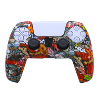 Coques en silicone pour manette PS5 originale, pour manette PS5 sans fil, coque en silicone pour manette PS5