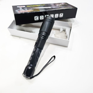 <span class=keywords><strong>Linterna</strong></span> <span class=keywords><strong>LED</strong></span> <span class=keywords><strong>Recargable</strong></span> Portátil para <span class=keywords><strong>Camping</strong></span> X4 con Cuerpo de Aleación de Aluminio - Luz de Defensa para Exteriores - Product Image 1