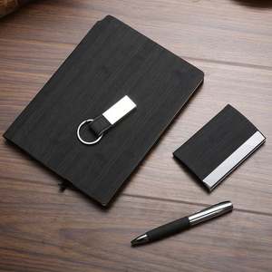 Personalized <b>Mini</b> <b>Notebook</b> Keychain - Custom Logo PU Leather Metal <b>Notebook</b> for Business Gifts & Events - Product Image 3